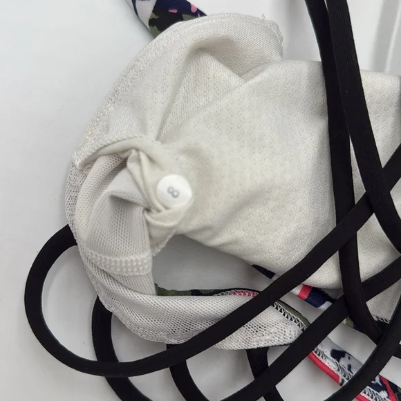 Lululemon Free To Be Bra (Wild)Mini Pop Cut Boom Juice Multi size 8 - Picture 4 of 4